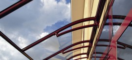 Pensiline e coperture vetrate e tende da sole